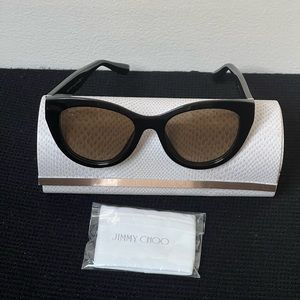 Authentic Jimmy chop cat eye Sunglasses